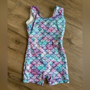 🍃3/$30 Mermaid Printed Girl Gymnastics Leotard 3-4t